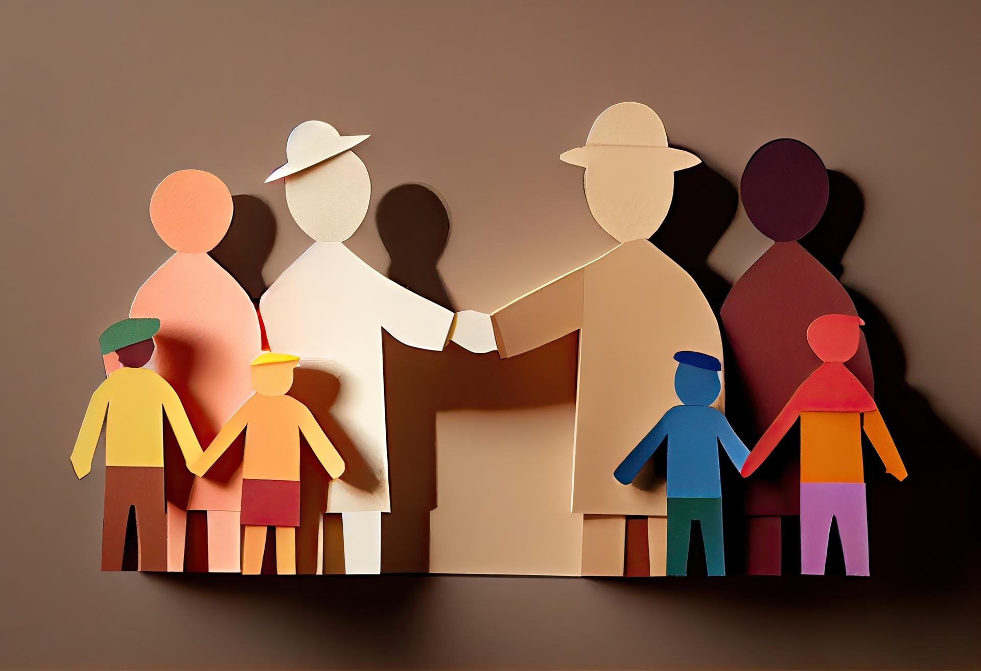 Symbolbild fuer Einigung in Patchwork-Familie | Anwalt für Erbrecht in Deggendorf
